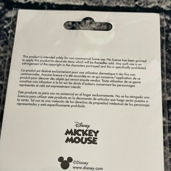 Disney Mickey Mouse 9 clear rubber stamps Minnie Love Sign language - Picture 6 of 7